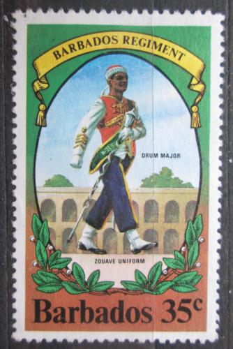 Poštová známka Barbados 1980 Voják Mi# 499