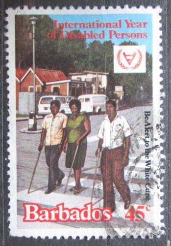 Potov znmka Barbados 1981 Medzinrodn rok postiench Mi# 525