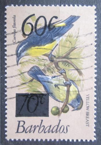 Poštová známka Barbados 1981 Banakit jamajský pretlaè Mi# 538