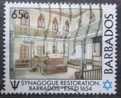 Potovn znmka Barbados 1987 Synagoga v Bridgetownu Mi# 684