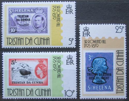 Poštové známky Tristan da Cunha 1979 Rowland Hill Mi# 262-64