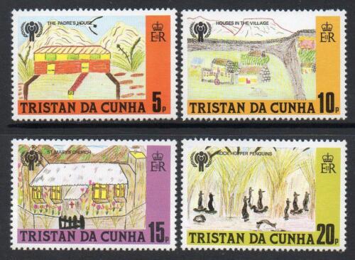 Poštové známky Tristan da Cunha 1979 Medzinárodný rok dìtí Mi# 266-69