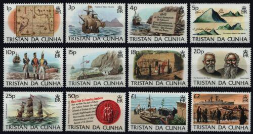 Poštové známky Tristan da Cunha 1983 Dìjiny ostrova Mi# 345-56 Kat 19€