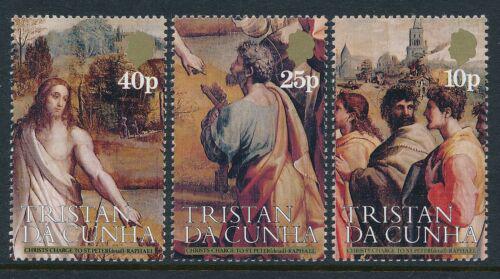 Poštové známky Tristan da Cunha 1983 Umenie, Raffael  Mi# 357-59