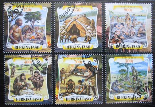 Poštové známky Burkina Faso 2021 Život v praveku Mi# Mi# N/N
