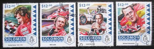 Poštové známky Šalamúnove ostrovy 2016 Formule 1 Mi# 4225-28 Kat 14€