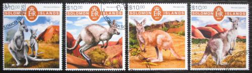 Poštové známky Šalamúnove ostrovy 2017 Klokany Mi# 4772-75 Kat 12€