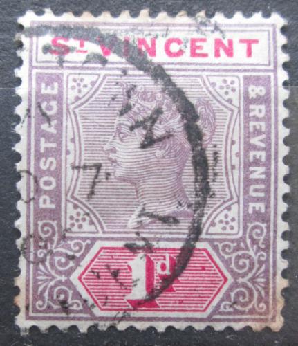 Poštová známka Svätý Vincent 1899 Krá¾ovna Viktória Mi# 45