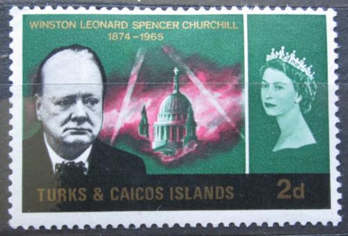 Poštová známka Turks a Caicos 1966 Winston Churchill Mi# 189