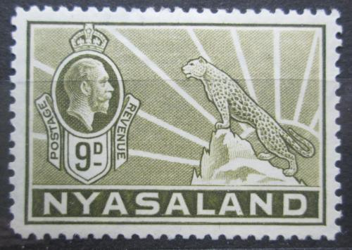 Poštová známka Òasko 1935 Levhart Mi# 43 Kat 7.50€