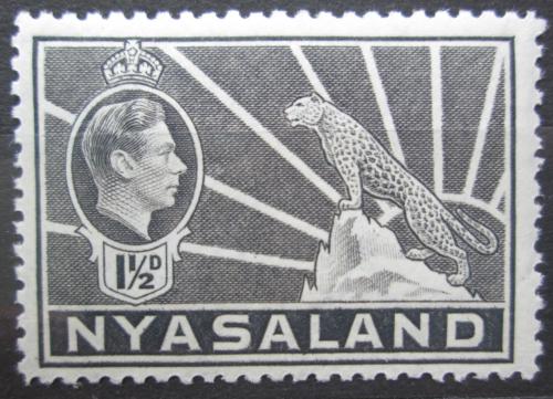 Poštová známka Òasko 1942 Levhart Mi# 57