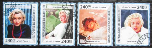 Potov znmky Dibutsko 2017 Marilyn Monroe Mi# 1901-04 Kat 10 - zvi obrzok
