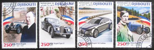 Poštové známky Džibutsko 2021 Bugatti Mi# N/N