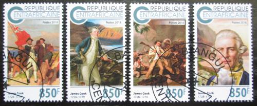 Poštové známky SAR 2018 James Cook Mi# 8285-88 Kat 15€