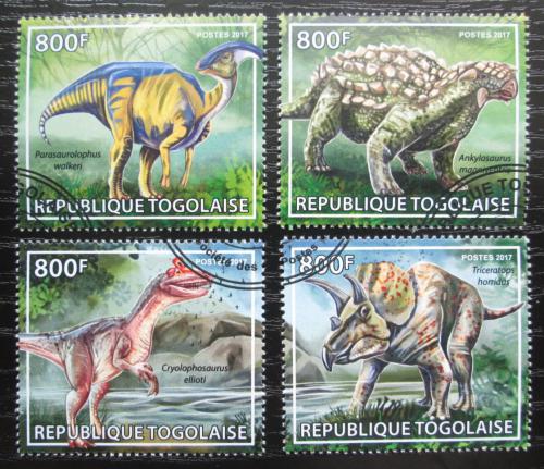 Poštové známky Togo 2017 Dinosaury Mi# 8296-99 Kat 13€