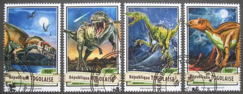 Poštové známky Togo 2017 Dinosaury Mi# 7949-52 Kat 14€