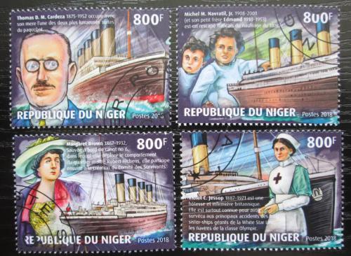 Potov znmky Niger 2018 Titanic Mi# 6210-13 Kat 13