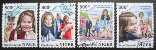 Poštové známky Niger 2018 Princezna Charlotte Mi# 6070-73 Kat 13€