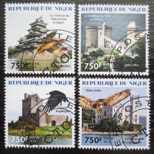 Poštové známky Niger 2014 Hrady a zámky Mi# 2992-95 Kat 12€