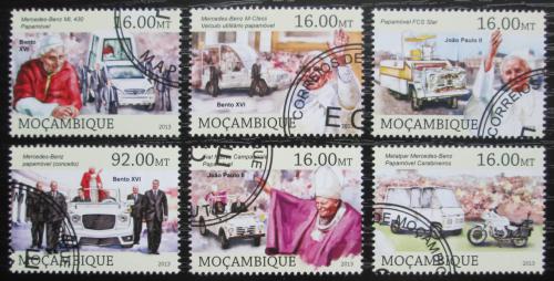 Poštové známky Mozambik 2013 Papamobily Mi# 6553-58 Kat 10€