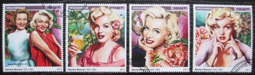 Poštové známky Mozambik 2017 Marilyn Monroe Mi# 9164-67 Kat 22€