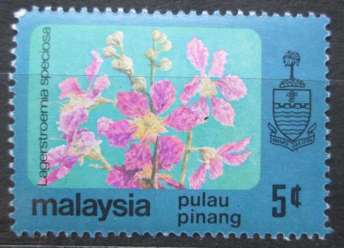 Poštová známka Malajsie Pulau Pinang 1979 Lagerstroemia speciosa Mi# 82