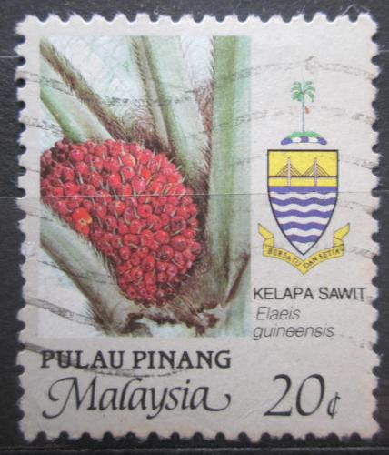 Poštová známka Malajsie Pulau Pinang 1986 Palmový olej Mi# 99