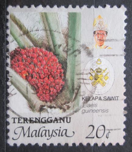 Poštová známka Malajsie Trengganu 1986 Palmový olej Mi# 126