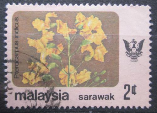 Potov znmka Malajsie Sarawak 1979 Pterocarpus indicus Mi# 233