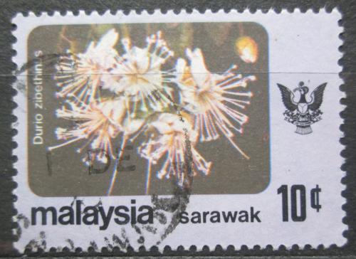 Potov znmka Malajsie Sarawak 1979 Durian cibetkov Mi# 235