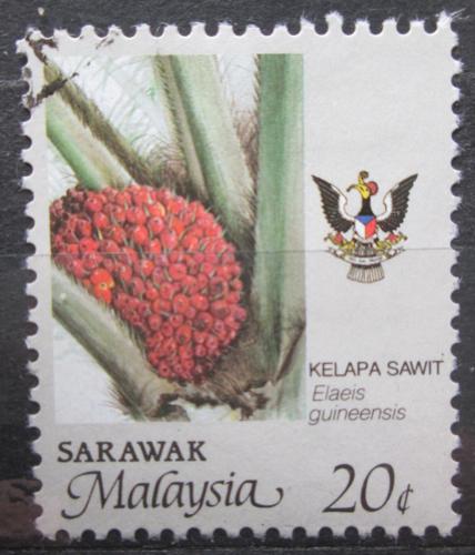 Poštová známka Malajsie Sarawak 1986 Palmový olej Mi# 251