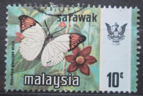 Poštová známka Malajsie Sarawak 1971 Hebomoia glaucippe aturia Mi# 223