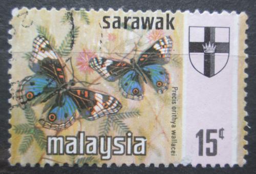 Poštová známka Malajsie Sarawak 1971 Precis orithya wallacei Mi# 224