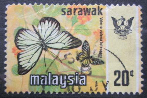 Poštová známka Malajsie Sarawak 1971 Valeria valeria lutescens Mi# 225