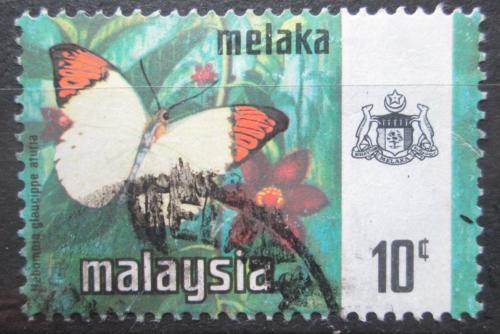 Poštová známka Malajsie Melaka 1971 Hebomoia glaucippe aturia Mi# 77