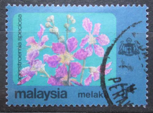 Potov znmka Malajsie Melaka 1979 Lagerstroemia speciosa Mi# 82 - zvi obrzok