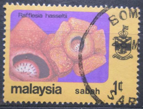 Potov znmka Malajsie Sabah 1979 Rafflesia hasseltii Mi# 31 - zvi obrzok