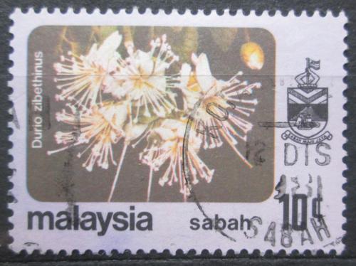 Potov znmka Malajsie Sabah 1979 Durian cibetkov Mi# 34