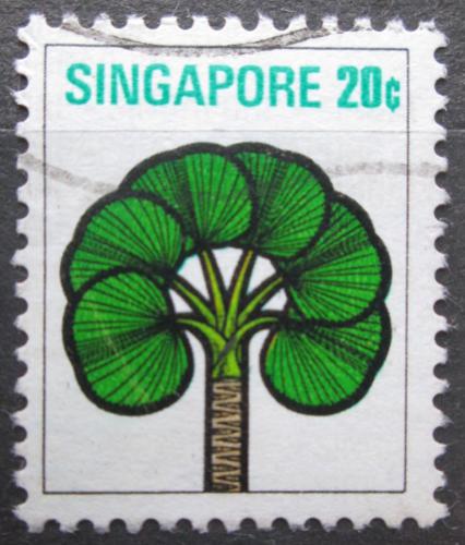 Poštová známka Singapur 1973 Palma paprsèitá Mi# 196 A