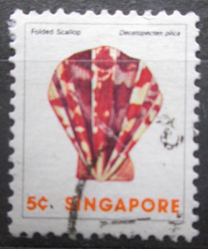 Poštová známka Singapur 1976 Decatopecten plica Mi# 267 A