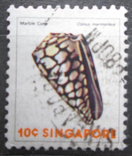 Poštová známka Singapur 1976 Conus marmoreus Mi# 268 A