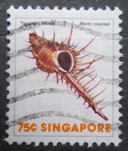 Poštová známka Singapur 1977 Murex troscheli Mi# 274 A