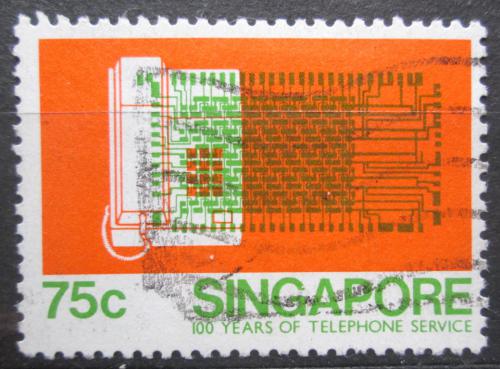 Potov znmka Singapur 1979 Telefon, 100. vroie Mi# 334
