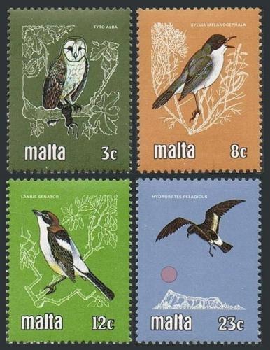 Poštové známky Malta 1981 Vtáci Mi# 624-27