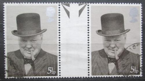 Poštové známky Ve¾ká Británia 1974 Winston Churchill Mi# 660