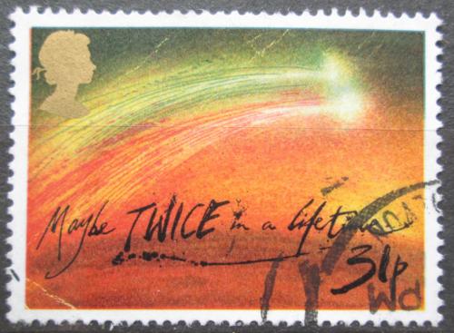 Poštová známka Ve¾ká Británia 1986 Halleyova kometa Mi# 1062