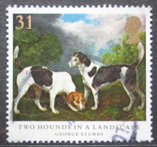 Poštová známka Ve¾ká Británia 1991 Loveètí psi Mi# 1307