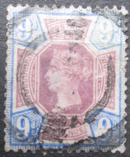 Poštová známka Ve¾ká Británia 1887 Krá¾ovna Viktória Mi# 95 Kat 35€