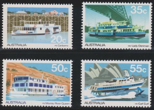 Poštové známky Austrália 1979 Lode Mi# 668-71
