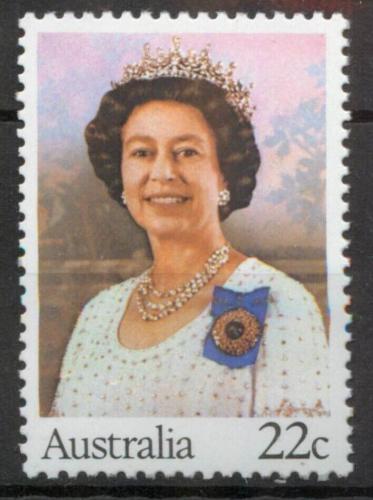 Poštová známka Austrália 1980 Krá¾ovna Alžbeta II. Mi# 708